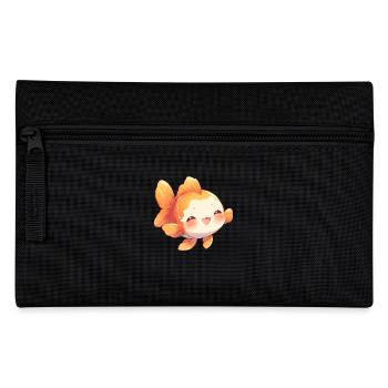 poisson rouge - Trousse - noir - Devant