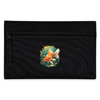 poisson rouge - Trousse - noir - Devant