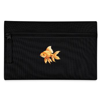poisson rouge - Trousse - noir - Devant