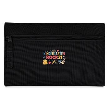 Pierres de jardin d’enfants – Design amusant pour les enfants - Trousse - noir - Devant