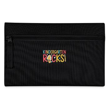 Pierres de jardin d’enfants – Design amusant pour les enfants - Trousse - noir - Devant