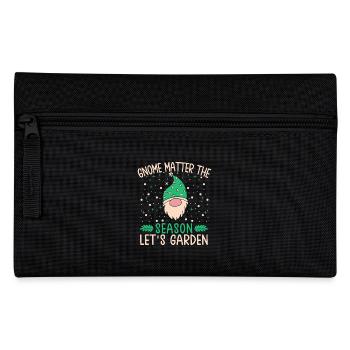 Garden Gnome Costume Matter The Season - Pencil Case - black - Front