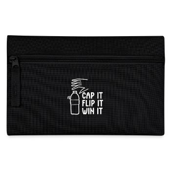 Cap It Flip It Win It - Fun for - Pencil Case - black - Front