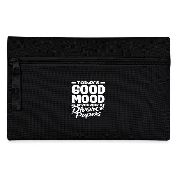 Today's Mood Sponsored by Divorce - Pencil Case - black - Front