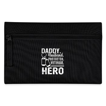 Veteran Daddy Veteran Hero - Pencil Case - black - Front