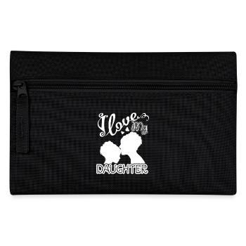 I Love My Daughter - Pencil Case - black - Front