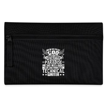 Technical Writer God Made Technical Writer - Pencil Case - black - Front