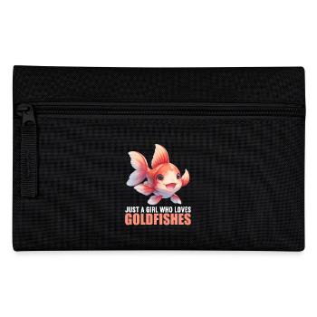 poisson rouge - Trousse - noir - Devant