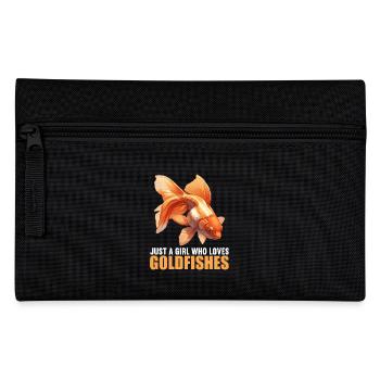 poisson rouge - Trousse - noir - Devant