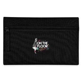 On The Floor – Cool Breakdance Design - Pencil Case - black - Front