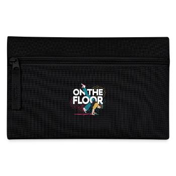 On The Floor – Cool Breakdance Design - Pencil Case - black - Front