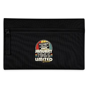 Legendary since January 1965 vintage birthday - Pencil Case - black - Front