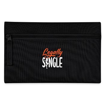 Juridique Célibataire Liberté Vibes Divorce - Trousse - noir - Devant