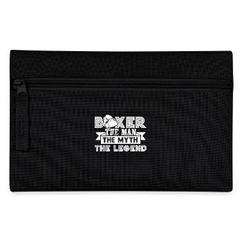 Boxer Proud To Be A Boxer - Pencil Case - black - Front