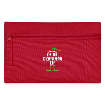 Je suis la grand-mère elfe chemise assortie famille - Trousse - rouge - Devant