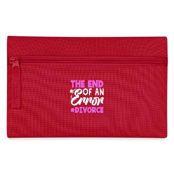 The End of a Faulty Divorce - Pencil Case - red - Front