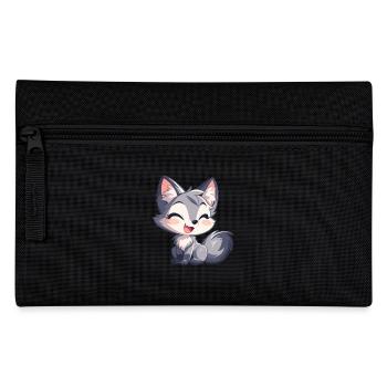 Gray Foxes Gray Fox - Pencil Case - black - Front