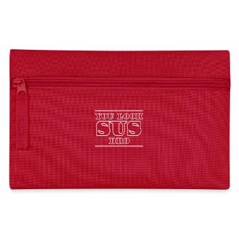 You Look Sus Bro Lustiger Spruch Humorvolles - Federtasche - Rot - Vorne
