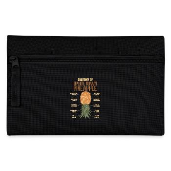 Anatomie Einer Verkehrten Ananas Für - Federtasche - Schwarz - Vorne