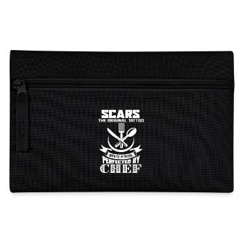 Chef Invented By Chef Perfected By Chef - Pencil Case - black - Front