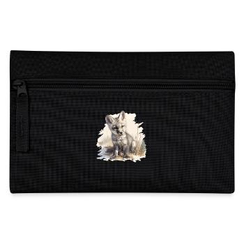 Gray Foxes Gray Fox - Pencil Case - black - Front