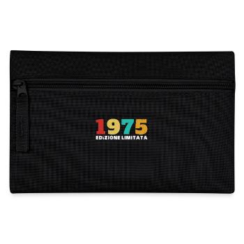 1975 Vintage Retro Anniversary - Pencil Case - black - Front