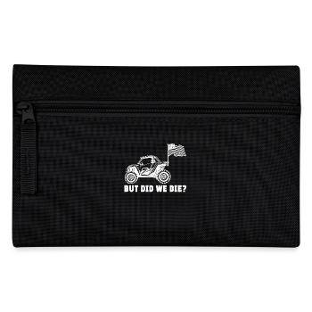 Offroad Abenteuer: But Did We Die? - Federtasche - Schwarz - Vorne