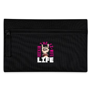 Rockin The Ex-wife Life Divorce - Pencil Case - black - Front