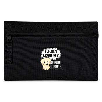 I Just Love My Labrador Retriever - Pencil Case - black - Front