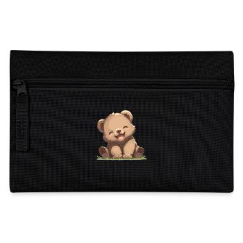 grizzly bears Grizzly bear - Pencil Case - black - Front