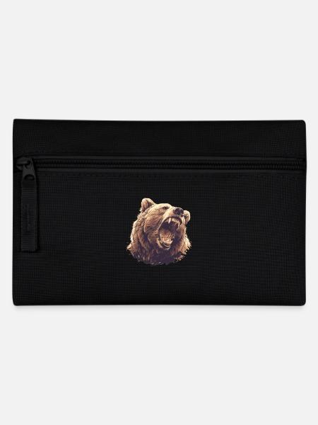 grizzly bears Grizzly bear - Pencil Case - black