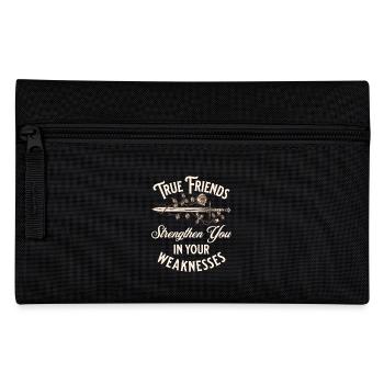 Wahre Freunde True Friend - Federtasche - Schwarz - Vorne