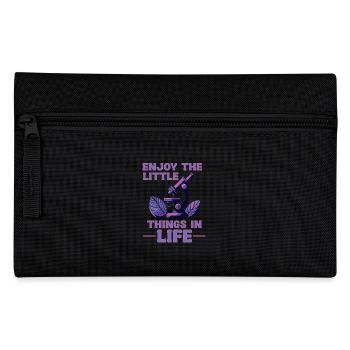 Profitez des petites choses de la vie Microscope - Trousse - noir - Devant