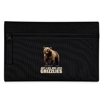 grizzly bears Grizzly bear - Pencil Case - black - Front
