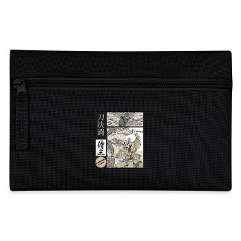 Samurai Katana Duel vs Ninja - Pencil Case - black - Front
