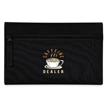 Coffee Lover Caffeine Dealer - Pencil Case - black - Front