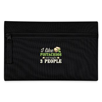 J’aime les pistaches et peut-être 3 personnes - Trousse - noir - Devant
