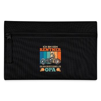 Opi BIN KEIN RENTNER BIN PROFESSIONELLER - Federtasche - Schwarz - Vorne