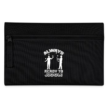 Juggling Always Ready to Juggle - Pencil Case - black - Front