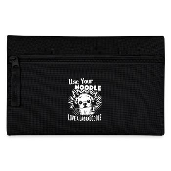 Love a Labradoodle - Pencil Case - black - Front