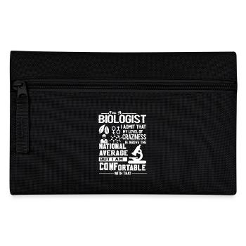 Biologist I am A Biologist - Pencil Case - black - Front