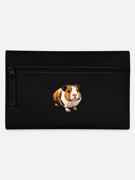 Meerschweinchen - Federtasche - Schwarz