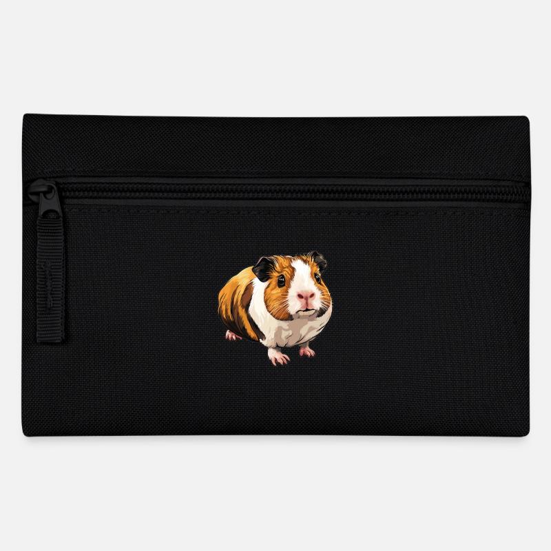 Meerschweinchen - Federtasche - Schwarz