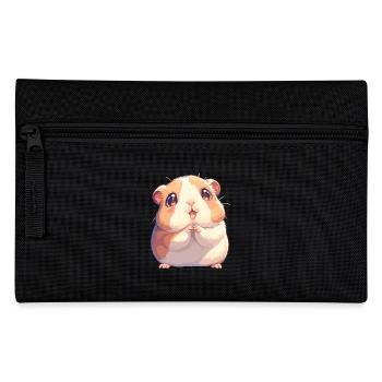 Meerschweinchen - Federtasche - Schwarz - Vorne
