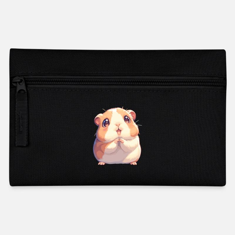 Meerschweinchen - Federtasche - Schwarz
