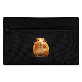 Meerschweinchen - Federtasche - Schwarz - Vorne