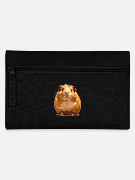 Meerschweinchen - Federtasche - Schwarz