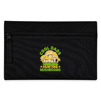 Mushroom Foraging Hunter Cool Dads Hunting Morel - Pencil Case - black - Front