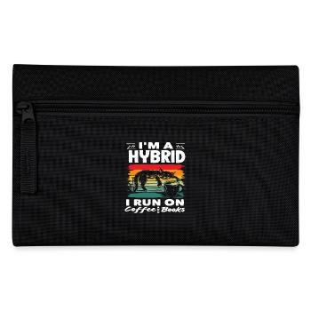 Conception d'amateur de livres de café hybrides - Trousse - noir - Devant