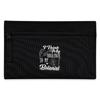 Botanist Is My Soulmate - Pencil Case - black - Front